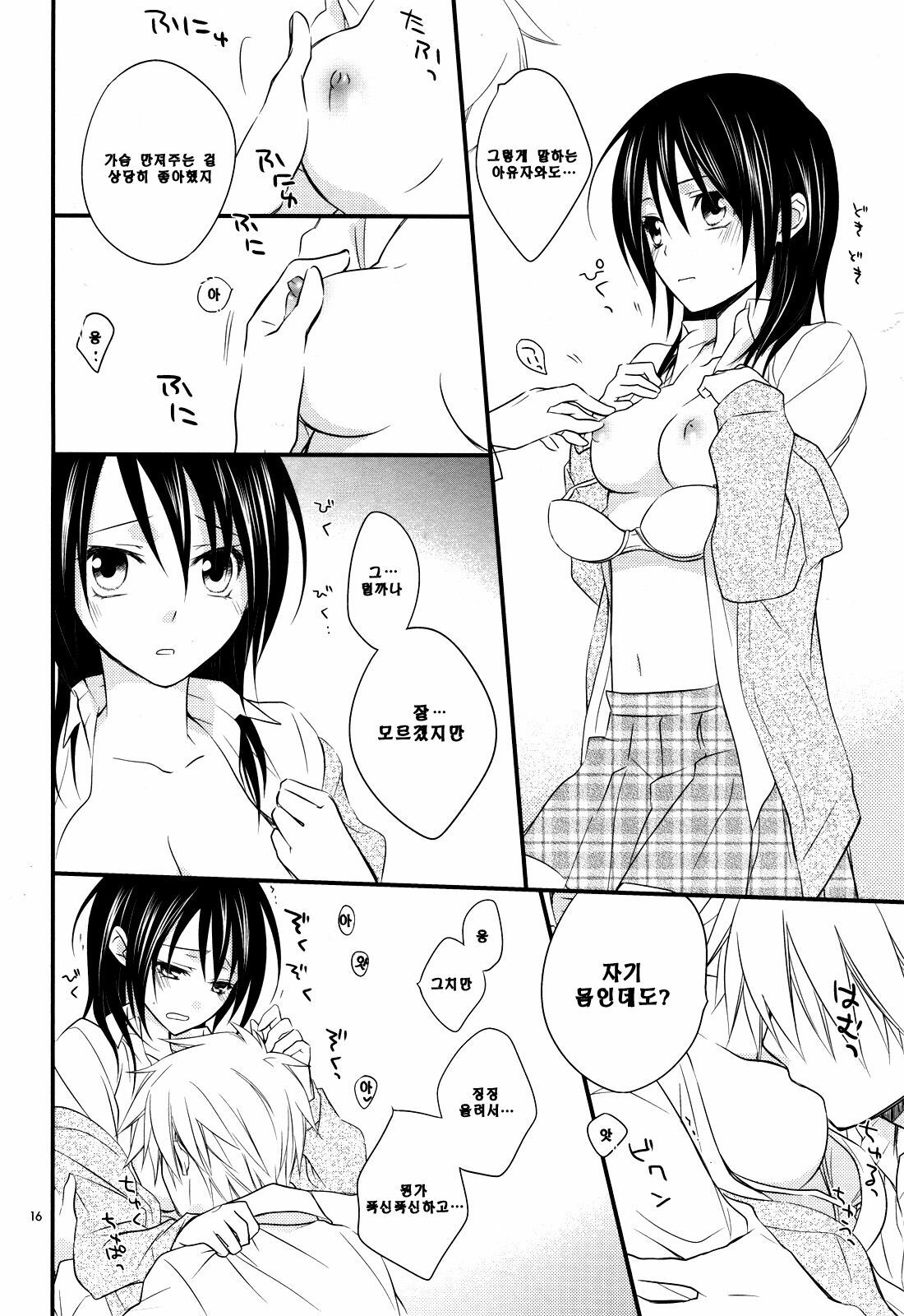 [m.s.t. (Nanami Yasuna)] Ice and Bloomy Day (Kaichou wa Maid-Sama!) [Korean] page 16 full