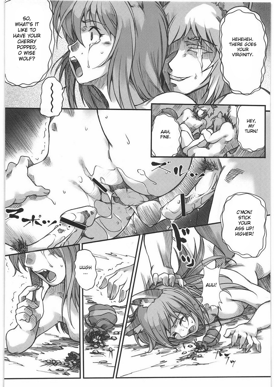 (C76) [Kacchuu Musume (Hisahiko, Shimamoto Harumi)] Smalt Leather (Spice and Wolf) [English] [desudesu] page 41 full