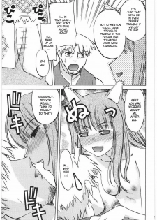 (C76) [Kacchuu Musume (Hisahiko, Shimamoto Harumi)] Smalt Leather (Spice and Wolf) [English] [desudesu] - page 8