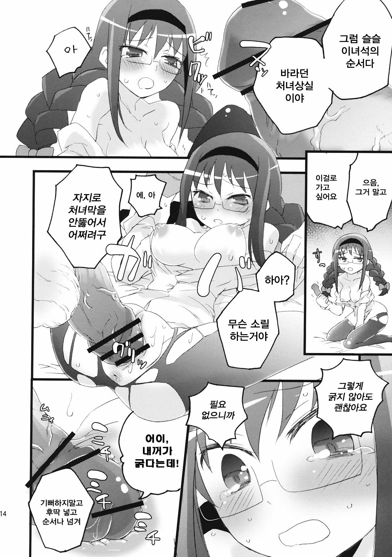 (COMIC1☆5) [Aienkien (Maisa)] Homuracchu (Puella Magi Madoka Magica) [Korean] [Project H] page 13 full