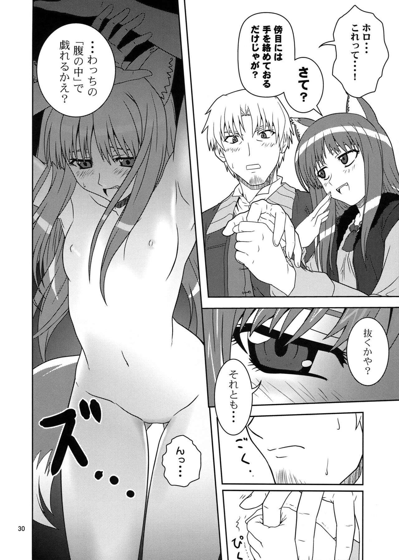 [Circle Credit (Benjamin, Akikan, Muichimon, NAL)] Ookami to Mimi to Shippo (Spice and Wolf) page 28 full