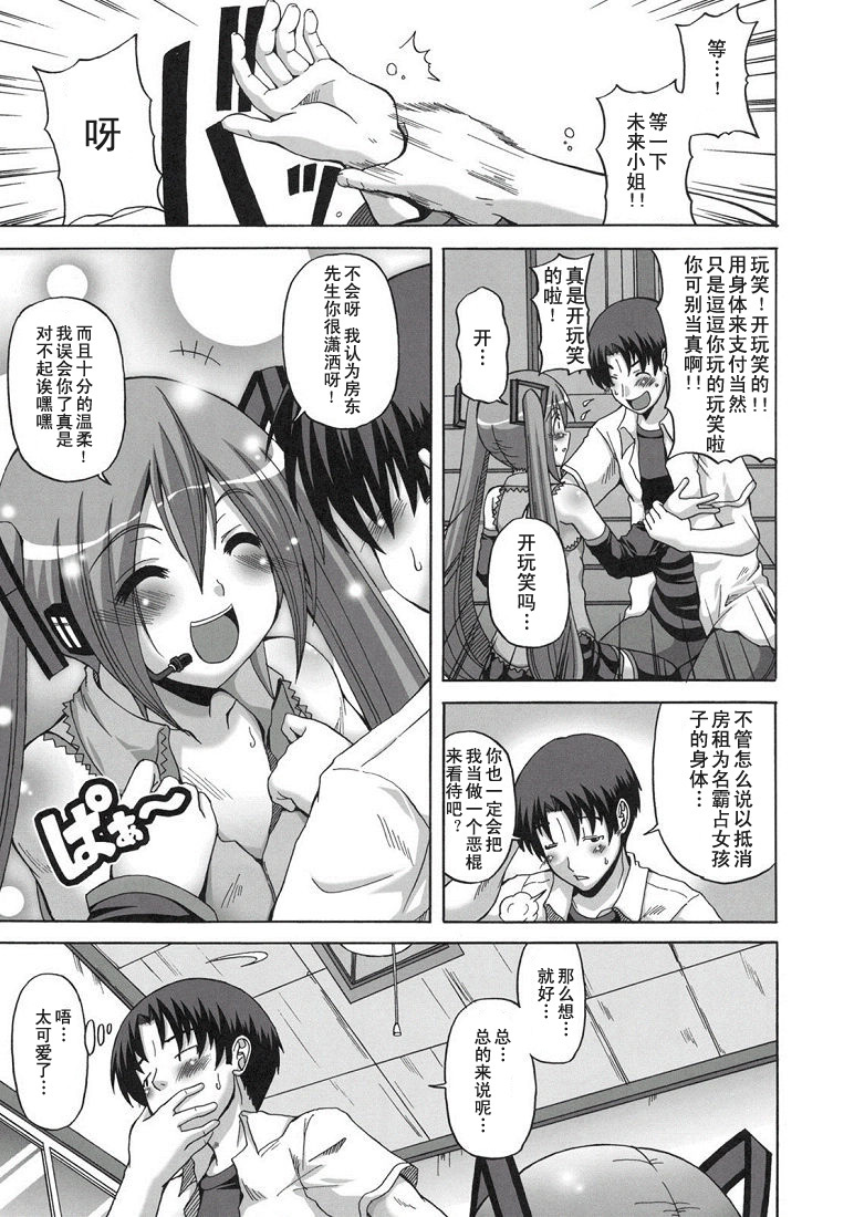 (C79) [BRAVE HEART petit (Kojirou!)] Mikuoto (Vocaloid) [Chinese] [御宅町汉化组] page 7 full