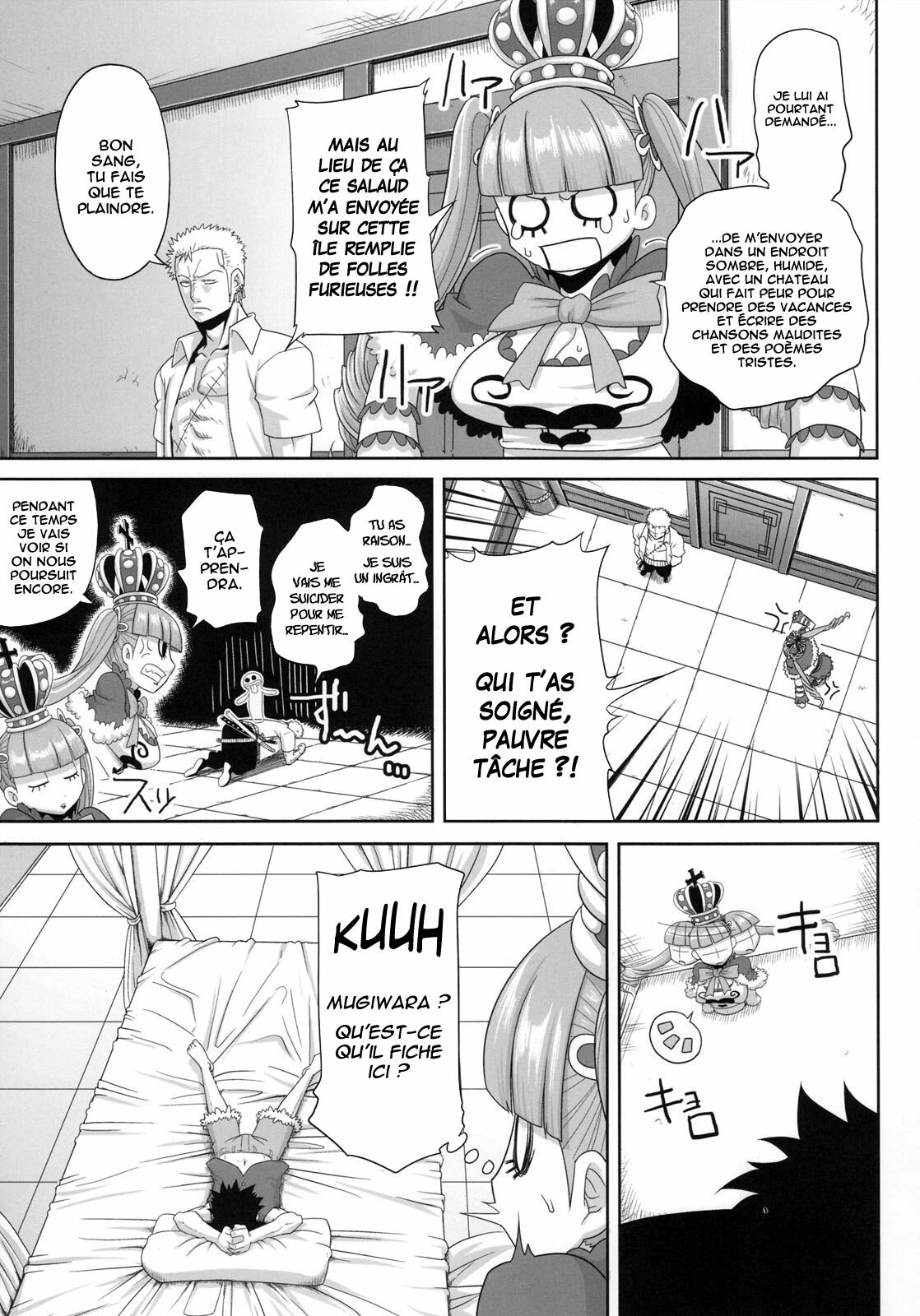 (C76) [Rojiura Jack (Jun)] THROUGH THE WALL (One Piece) [French] [O-S] page 4 full