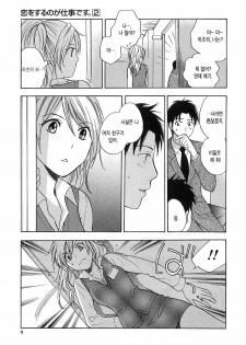 [Harumi Chihiro] Koi o Suru no Ga Shigoto Desu. - Falling In Love Is Work. 2 [Korean] - page 9