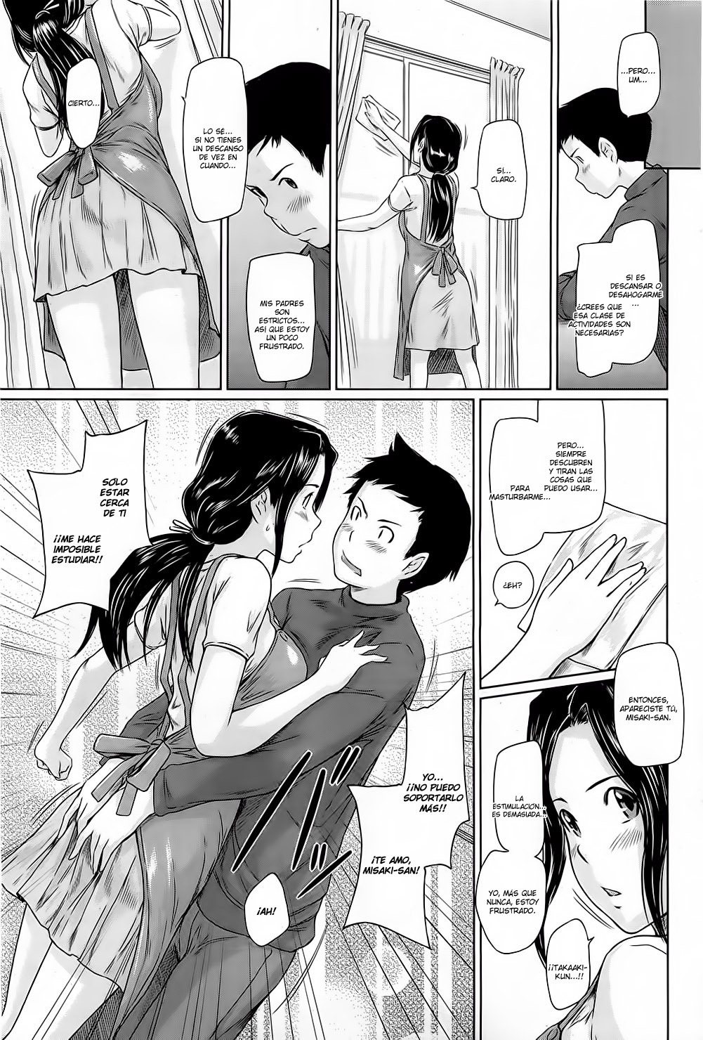 [Kisaragi Gunma] Help Me! Misaki-san ~Boku no Misaki-san Hen~ (COMIC HOTMiLK 2011-02) [Spanish] [Gunma Kisaragi's Fan] page 7 full