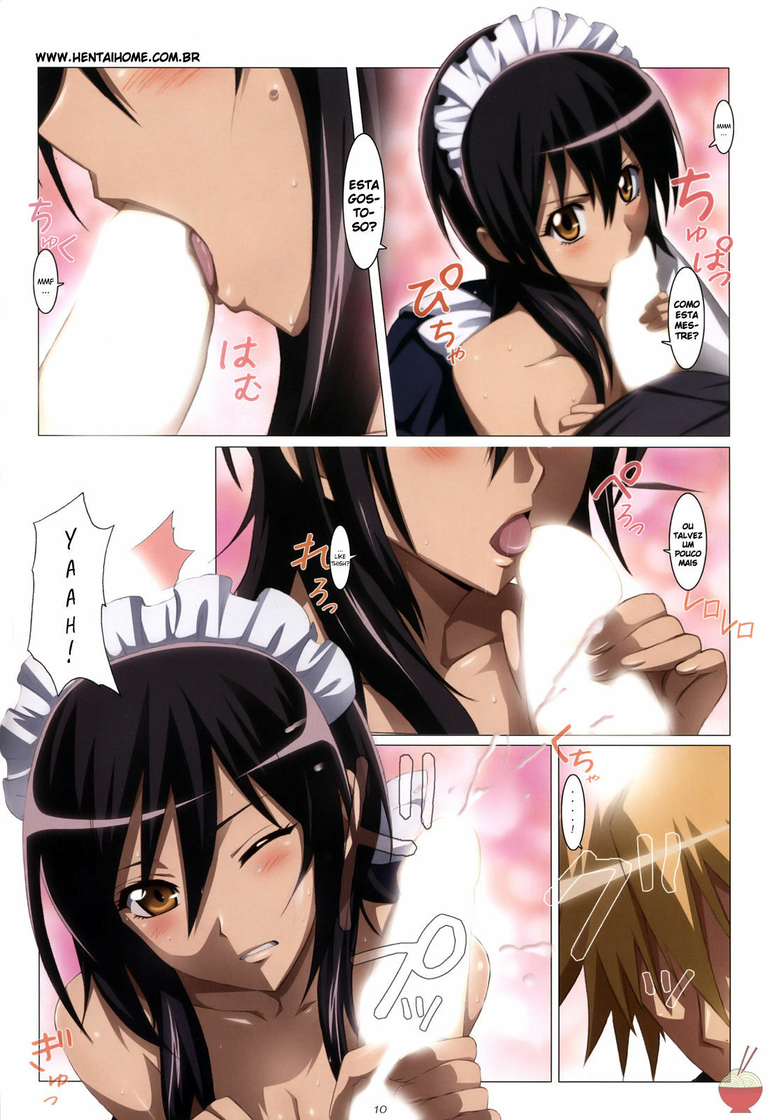 (C79) [Yowatari Kouba (Jet Yowatari)] Meid in Maid-sama! (Kaichou wa Maid-sama!) [Portuguese-BR] [hentaihome.com.br] page 10 full