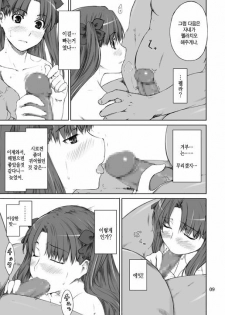 (C70) [MTSP (Jin)] Tohsaka-ke no Kakei Jijou | 토오사카 가의 가계사정 (Fate/stay night) [Korean] [중심구멍] - page 8