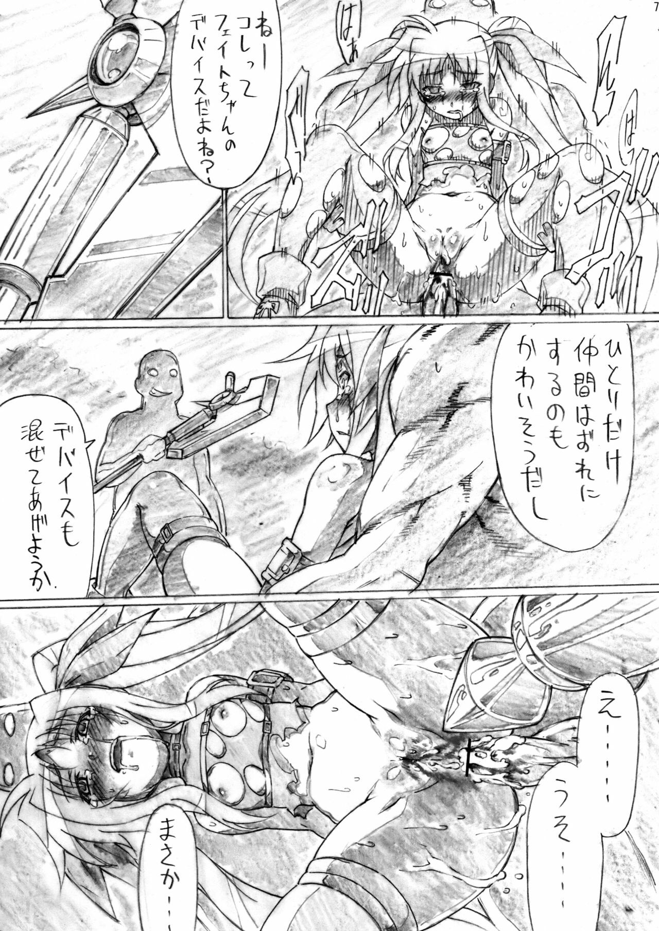(C78) [PHYSALIS (Seresu, Kuronei)] Suikan Versus (Mahou Shoujo Lyrical Nanoha) page 6 full