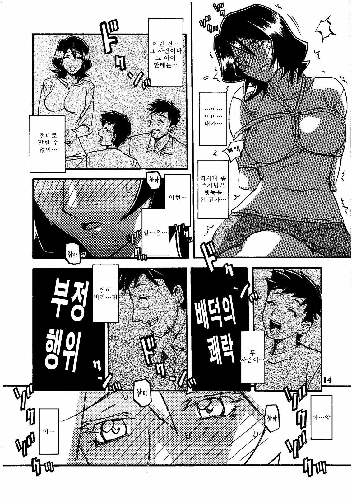 (C79) [Sankaku Apron (Sanbun Kyoden, Umu Rahi)] Saneishou -Sayoko- [Korean] [Project H] page 14 full