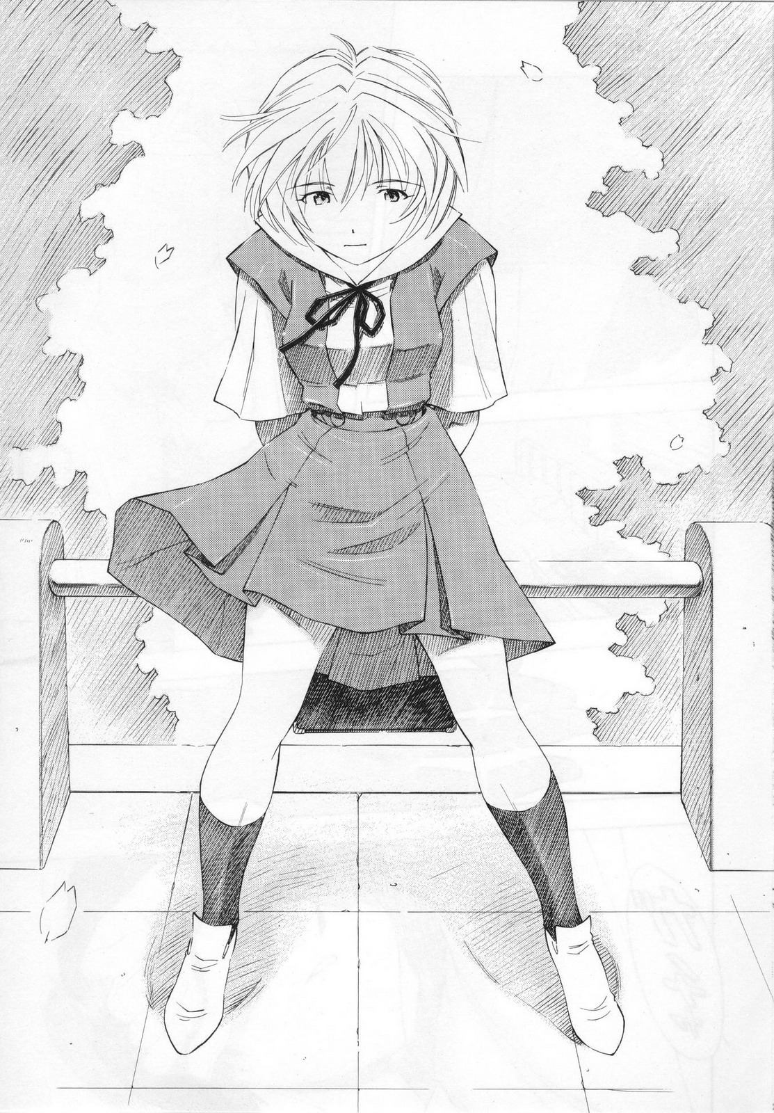 (COMIC1☆5) [Studio Wallaby (Kura Oh)] Ayanami - Asa Hiru Yoru - Shin (Neon Genesis Evangelion) page 28 full
