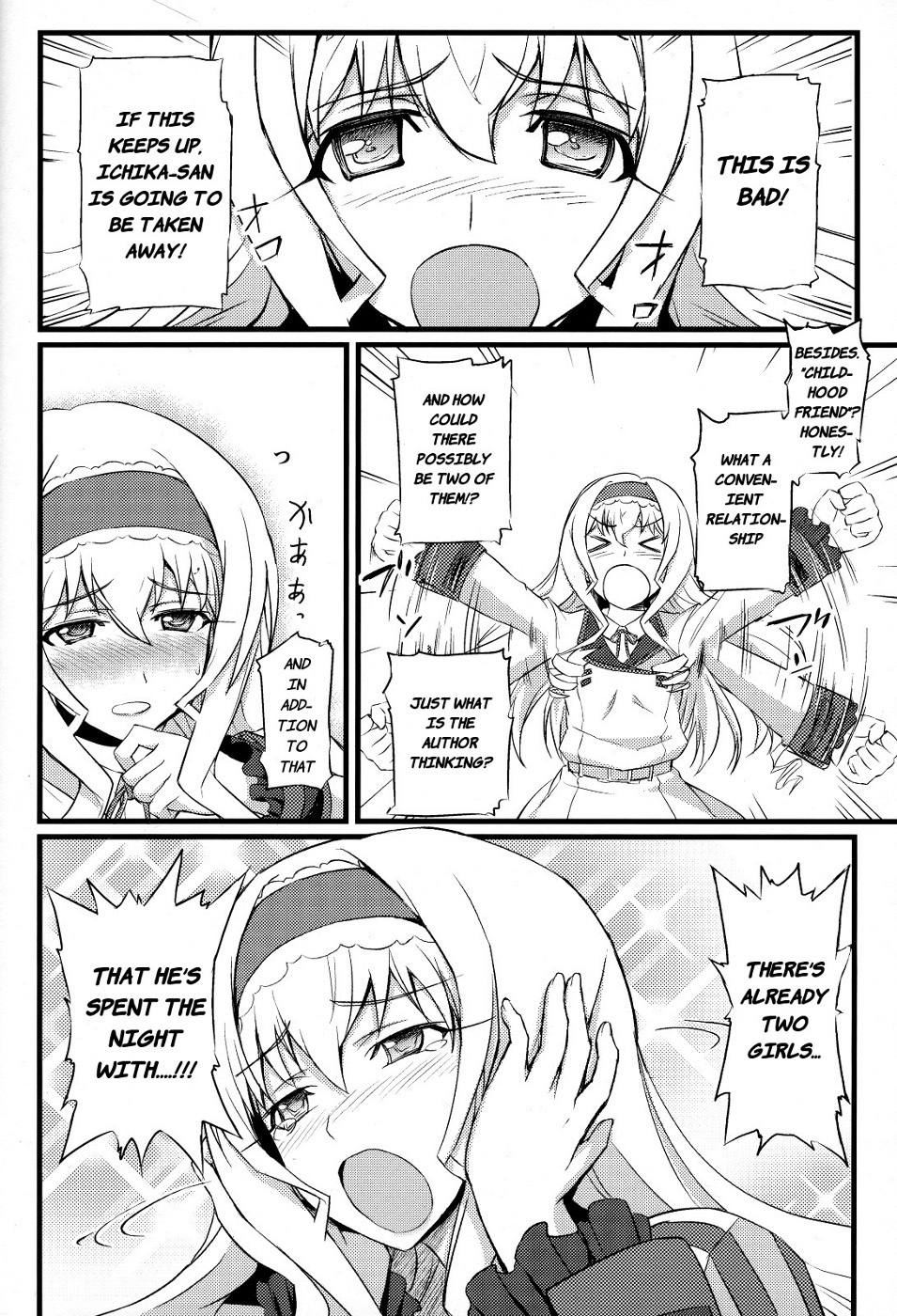 (COMIC1☆5) [FukaFuka Tenshoku (Popuran)] Cecilia no Yuuutsu | The Melancholy of Cecilia (IS ) [English] [Kibitou4Life] page 3 full