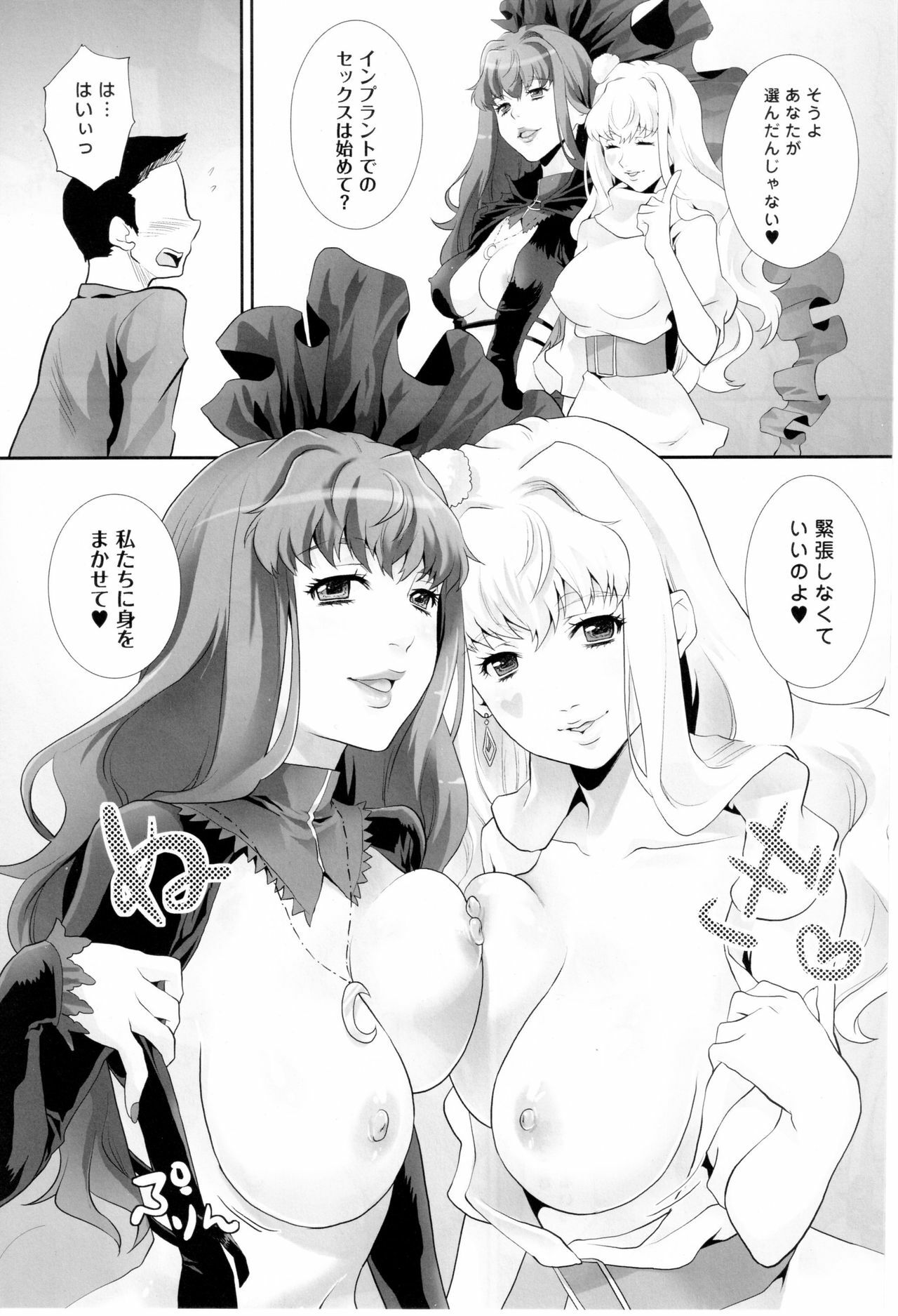 (C77) [Koakuma Sageha (Sage Joh)] Inraku no Utahime (Macross Frontier) page 4 full