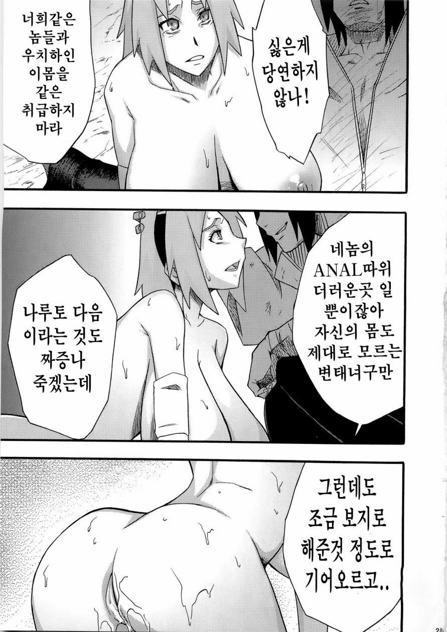 (C79) [Karakishi Youhei-dan Shinga (Sahara Wataru)] Inniku Koushin (Naruto) [Korean] [ISUKA] page 24 full