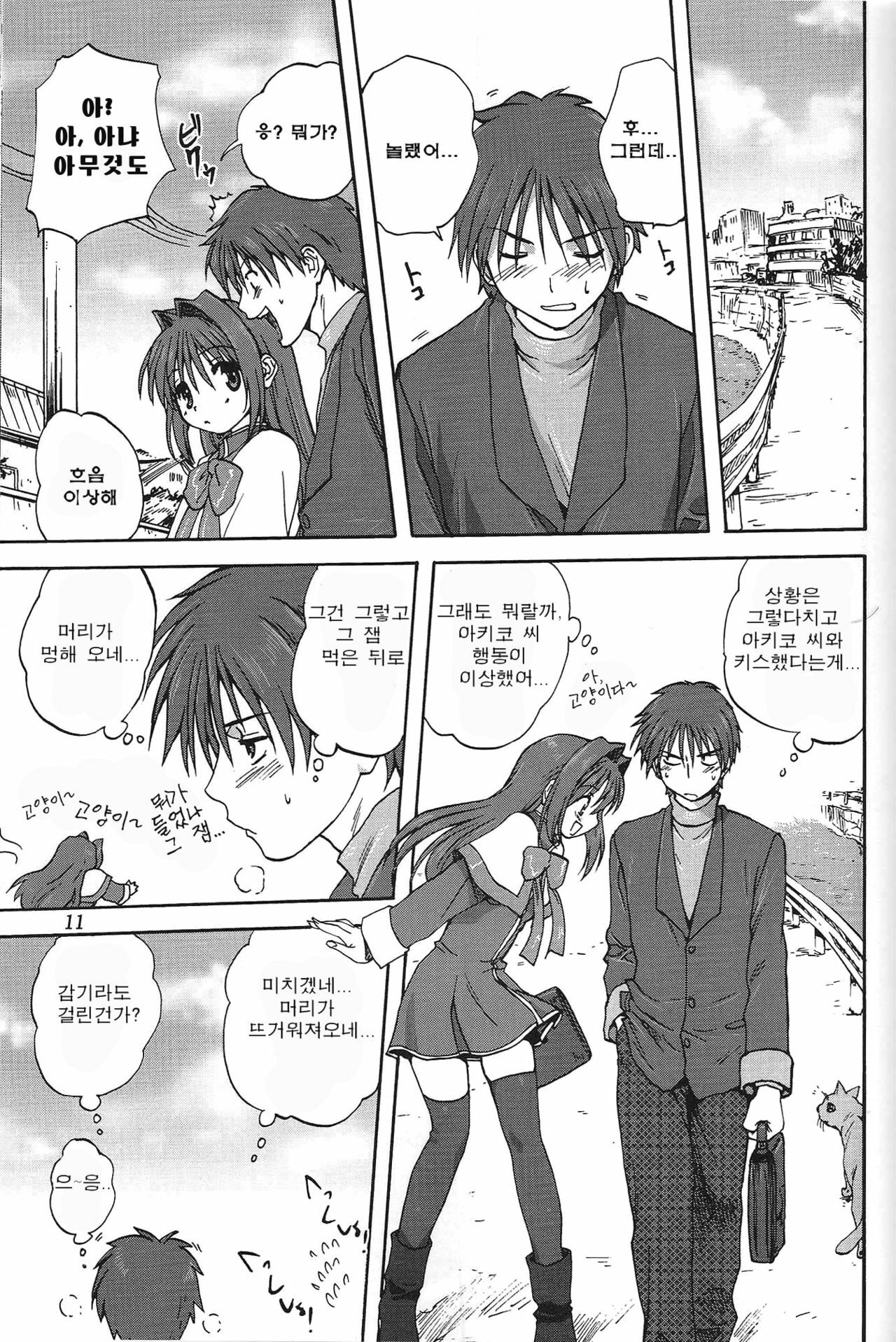 (C72) [Mitarashi Club (Mitarashi Kousei)] Akiko-san to Issho | 아키코씨와 언제나함께.. (Kanon) [Korean] [Project H] page 10 full