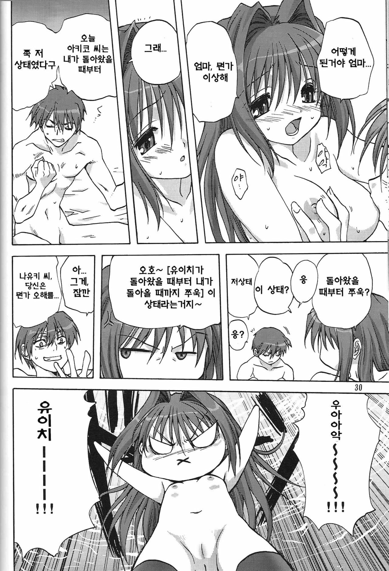 (C72) [Mitarashi Club (Mitarashi Kousei)] Sweet Jam -Kanzen ban- (Kanon) [Korean] page 29 full