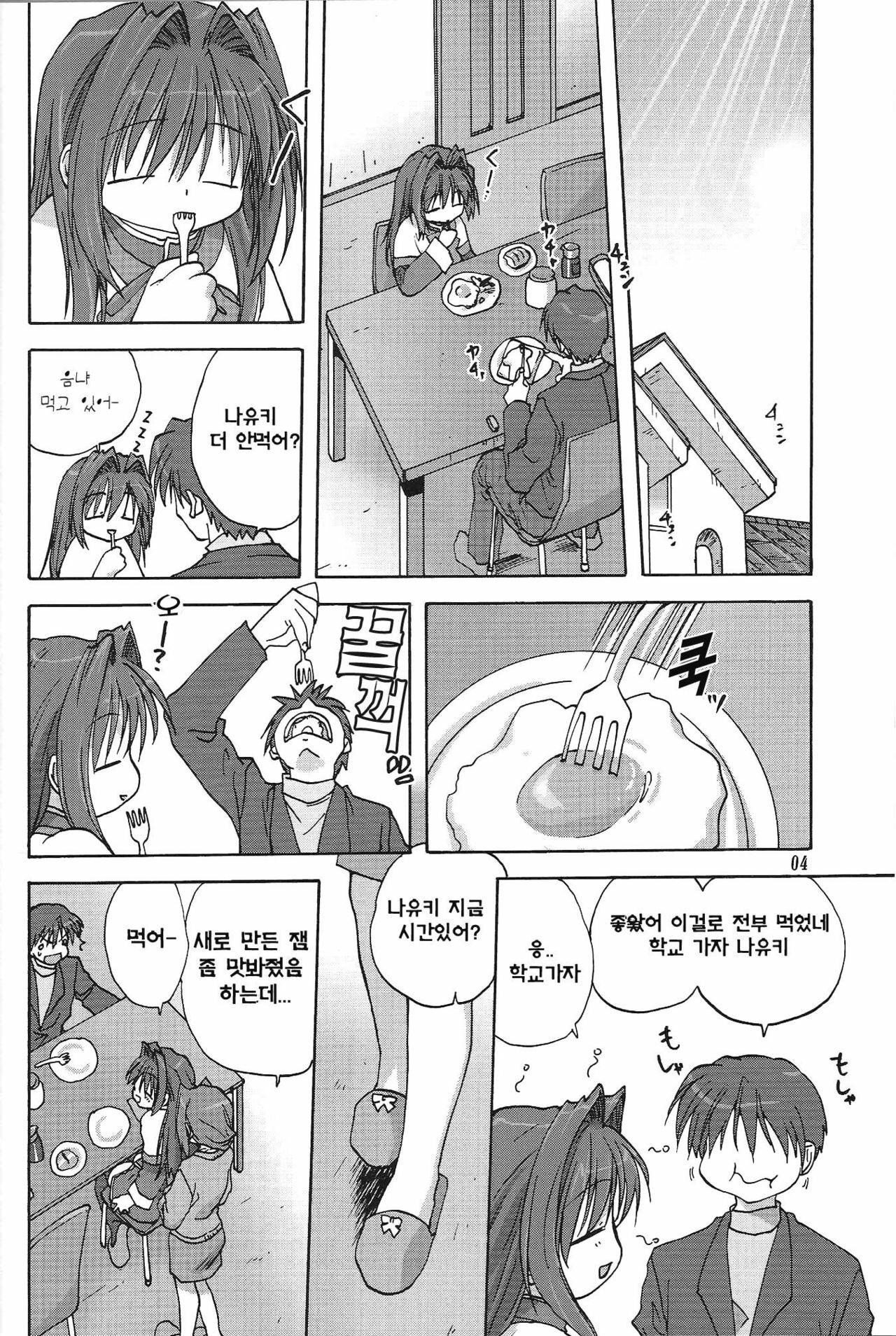 (C72) [Mitarashi Club (Mitarashi Kousei)] Sweet Jam -Kanzen ban- (Kanon) [Korean] page 3 full