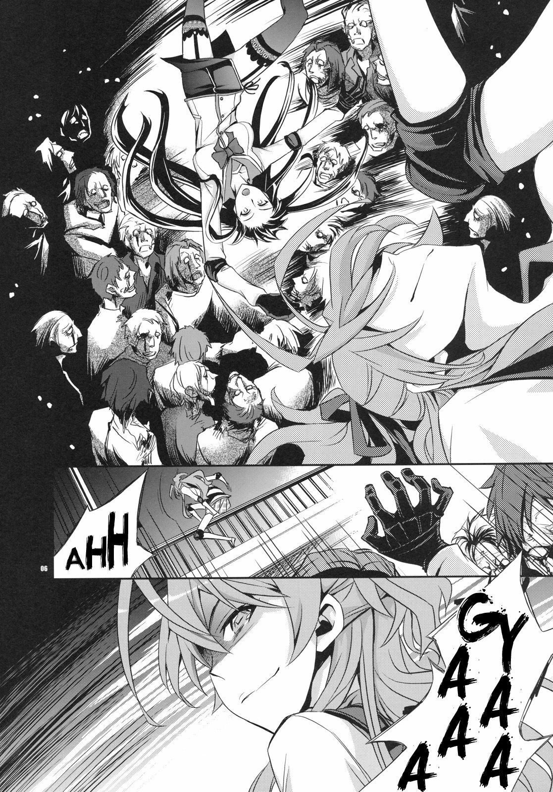 (C79) [Crazy9 (Ichitaka)] Rape of The Dead (Highschool of The Dead) [French] {HFR} page 5 full