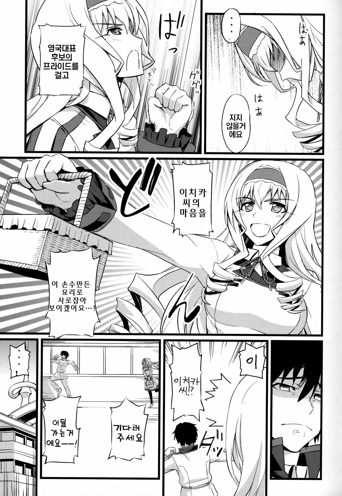 (COMIC1☆5) [FukaFuka Tenshoku (Popuran)] Cecilia no Yuuutsu | The Melancholy of Cecilia (Infinite Stratos) [Korean] page 4 full