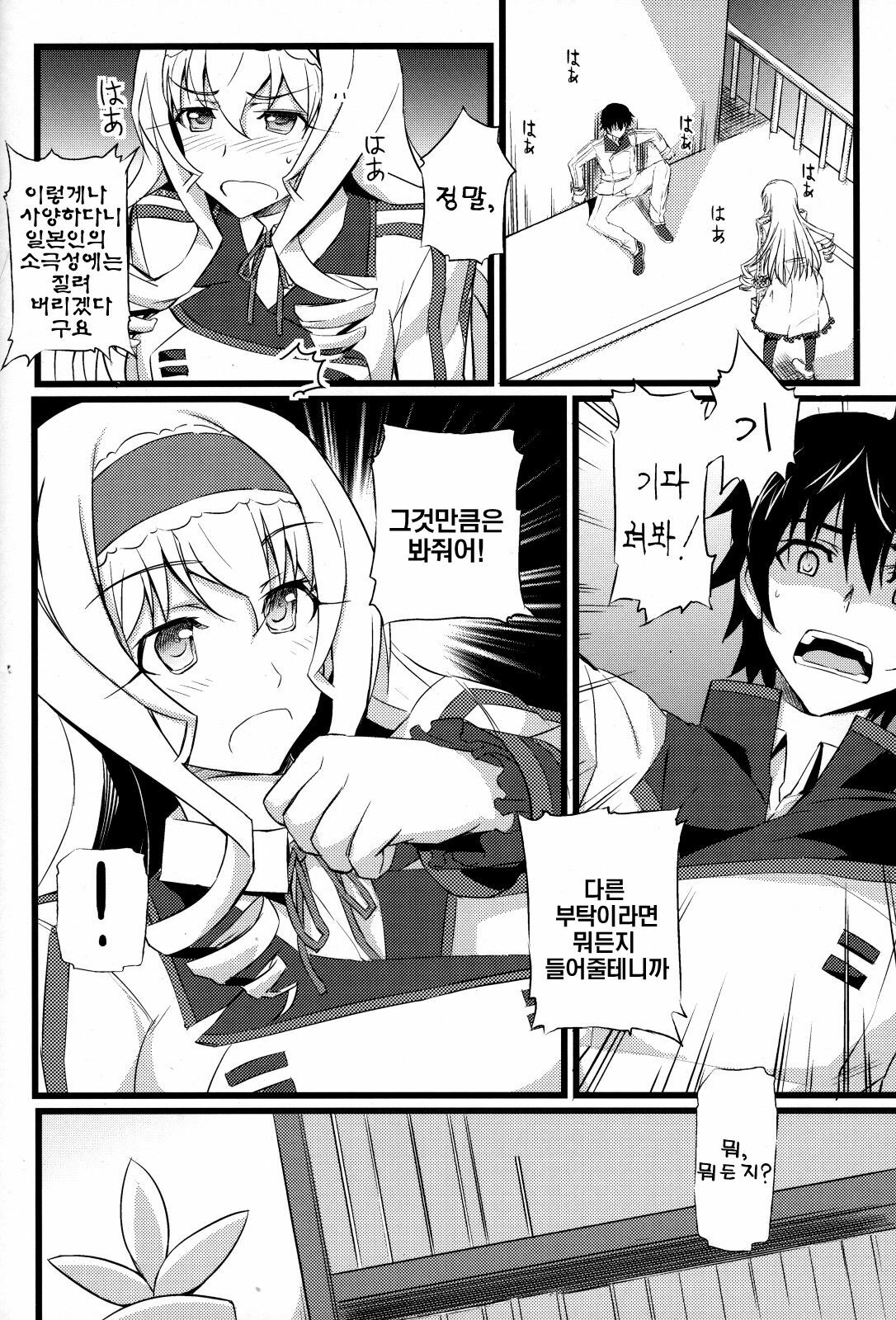 (COMIC1☆5) [FukaFuka Tenshoku (Popuran)] Cecilia no Yuuutsu | The Melancholy of Cecilia (Infinite Stratos) [Korean] page 5 full