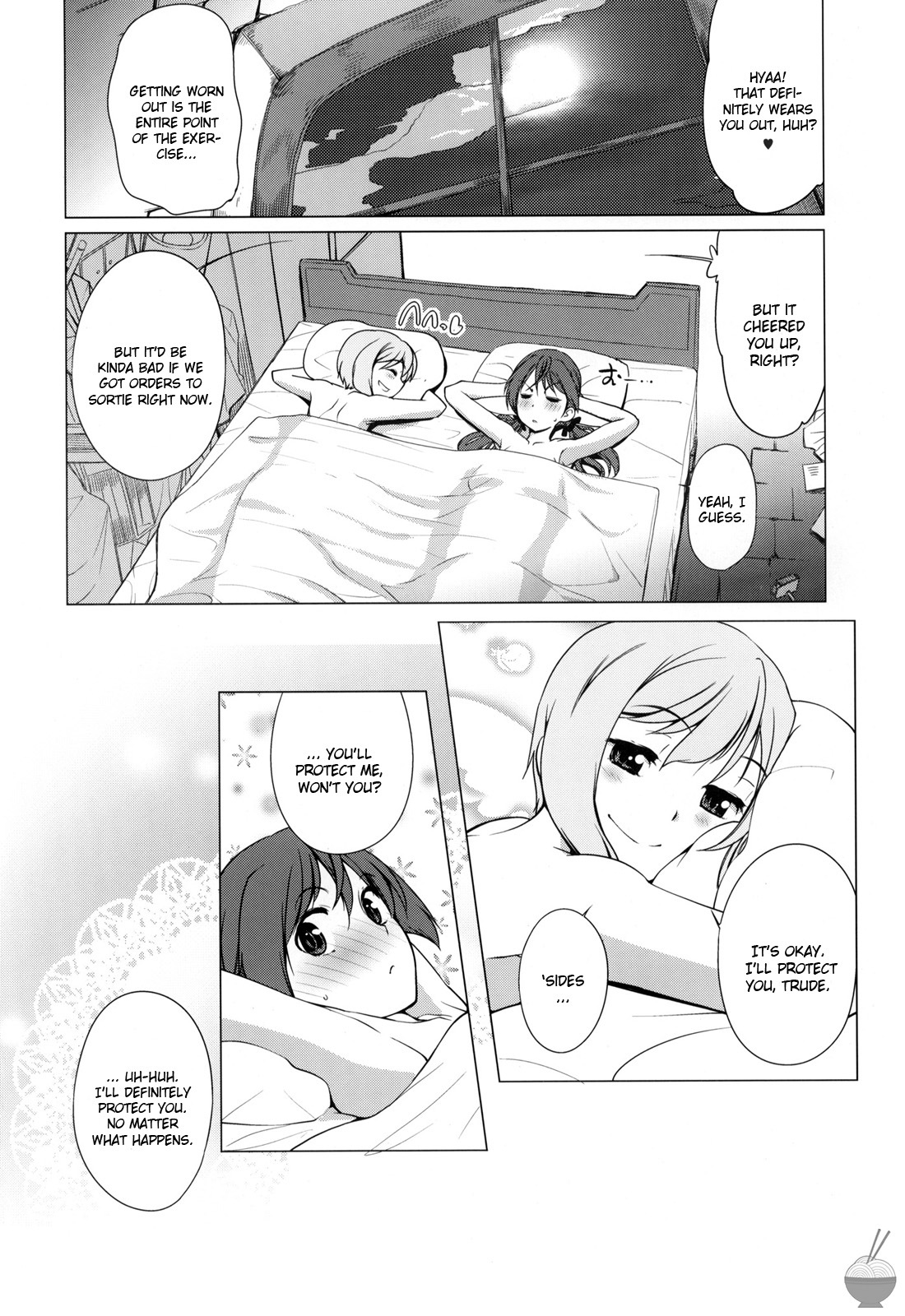 (C79) [Tougechaya (Touge Hiro)] Karlsland Gunjin tarumono 1 ni Erica 2 ni Erica 3・4 mo Erica ikaryakuda! (Strike Witches) [English] [Soba-Scans] page 23 full