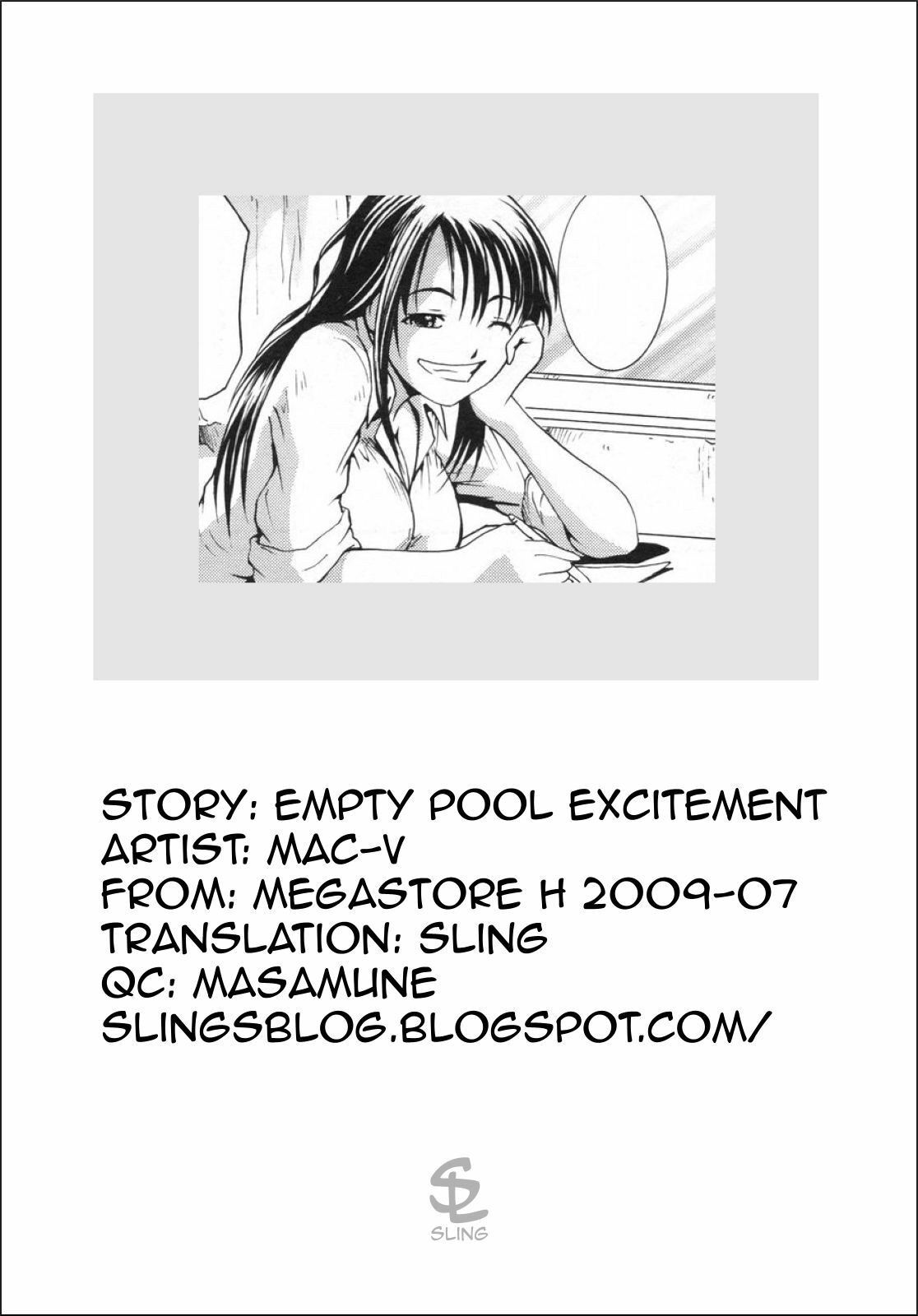 [MAC-V] Kara no Pool de Excite!! | Empty Pool Excitement!! (COMIC Megastore H 2009-07) [English] [Sling] page 19 full