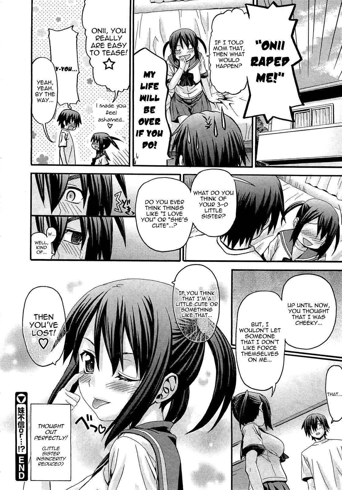 [Saegusa Kohaku] Imouto Fushin or...!? | Little Sister Insincerity or...!? (COMIC Megastore 2010-12) [English] [Yoroshii] page 20 full