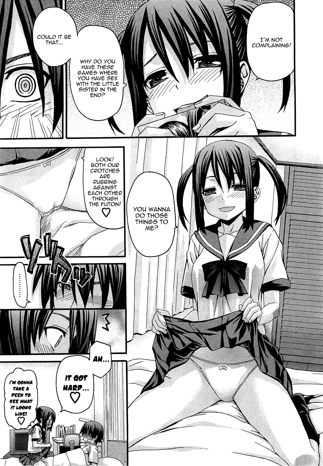 [Saegusa Kohaku] Imouto Fushin or...!? | Little Sister Insincerity or...!? (COMIC Megastore 2010-12) [English] [Yoroshii] page 5 full