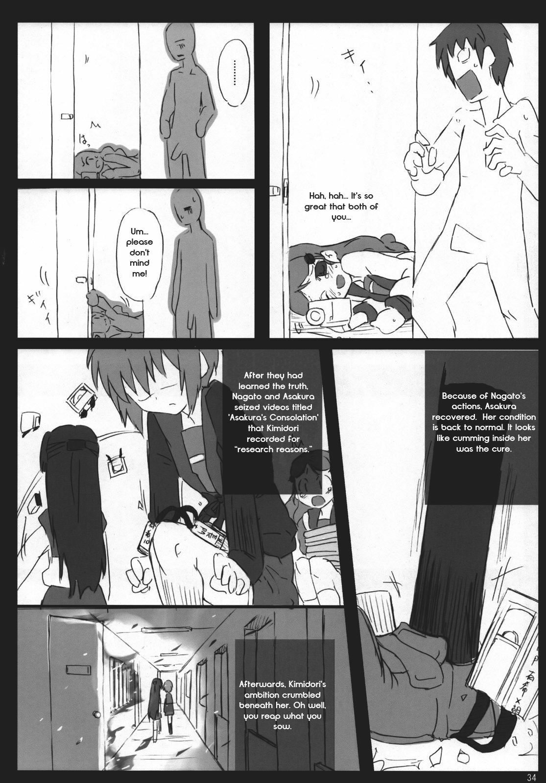 (CosCafe19) [Great Acta (Tokyo)] Omo ni Asakura-san na Hon 3 (Suzumiya Haruhi no Yuuutsu) [English] [Forth_Lancer] page 33 full