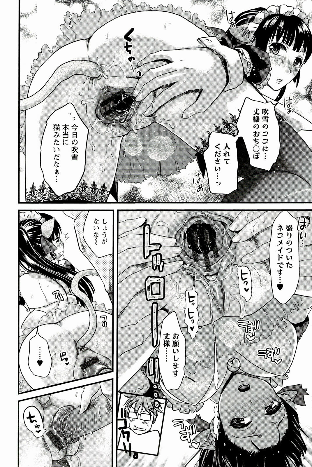 [Shirota Kurota] Meshimase♡Aigan Maid page 74 full