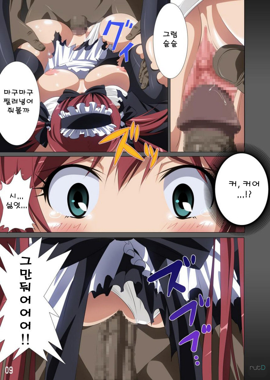 (C77) [SS-BRAIN (k3, Sumeragi Kou)] Loser's Knight COMIC edition Zenpen (Queen's Blade) (Korean) page 10 full