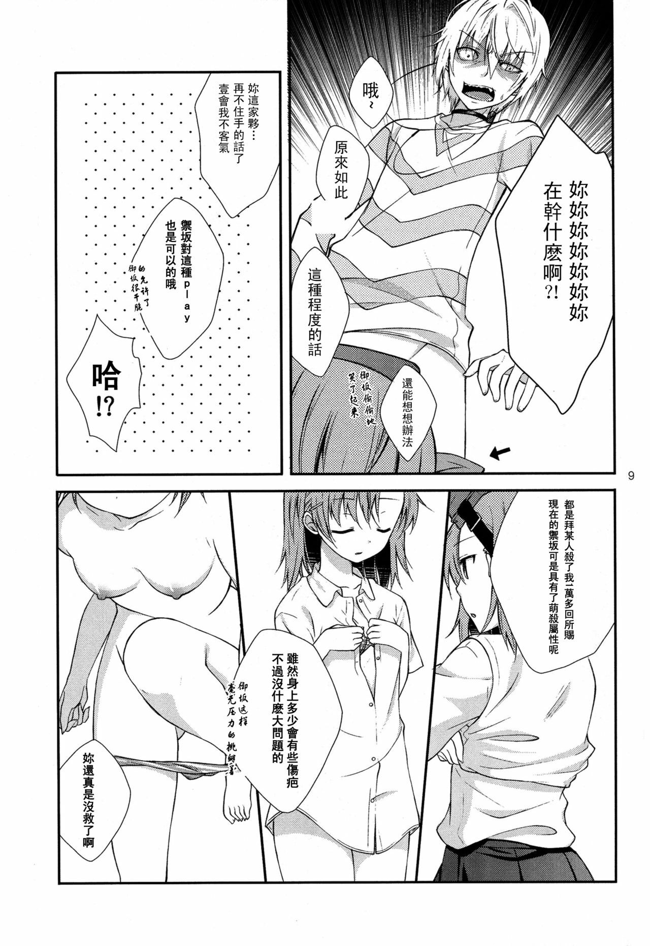 (ComicLive in Nagoya) [Cocoa Holic (Yuizaki Kazuya)] Syooga nee daro, Suki nan dakara. (Toaru Majutsu no Index) [Chinese] [SENSE汉化小队] page 8 full