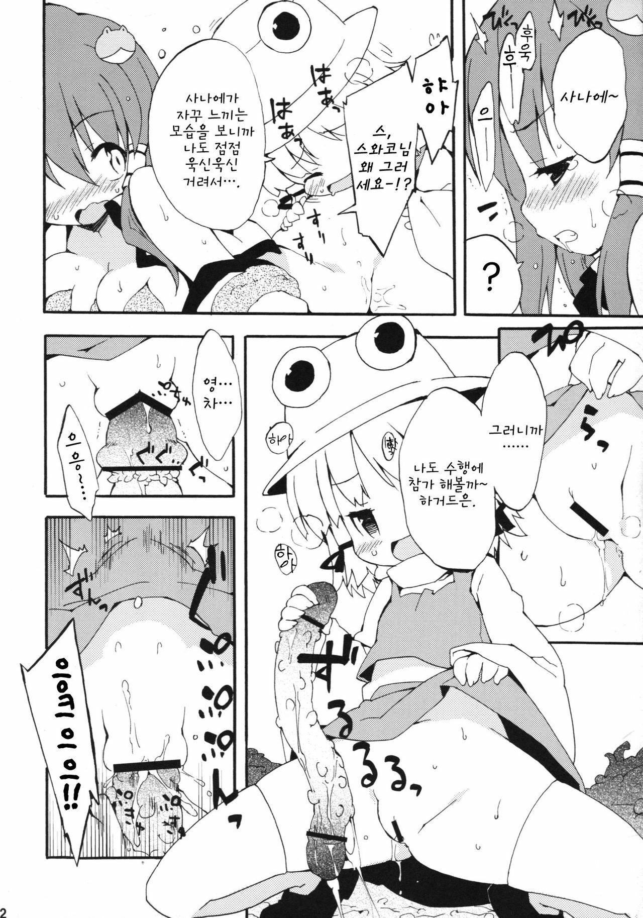 (Kouroumu 6) [Dr.VERMILION (Petenshi)] Kochiya daYo! Zenshin Shugyou (Touhou Project) (Korean) page 11 full