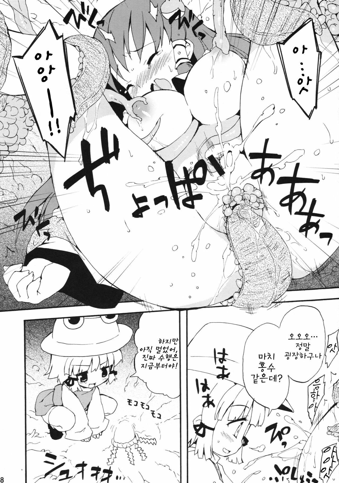 (Kouroumu 6) [Dr.VERMILION (Petenshi)] Kochiya daYo! Zenshin Shugyou (Touhou Project) (Korean) page 7 full