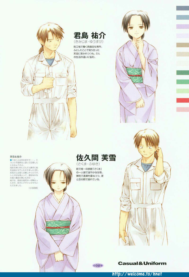 [Arkham/Rewnoss] Folk Song design artbook page 63 full