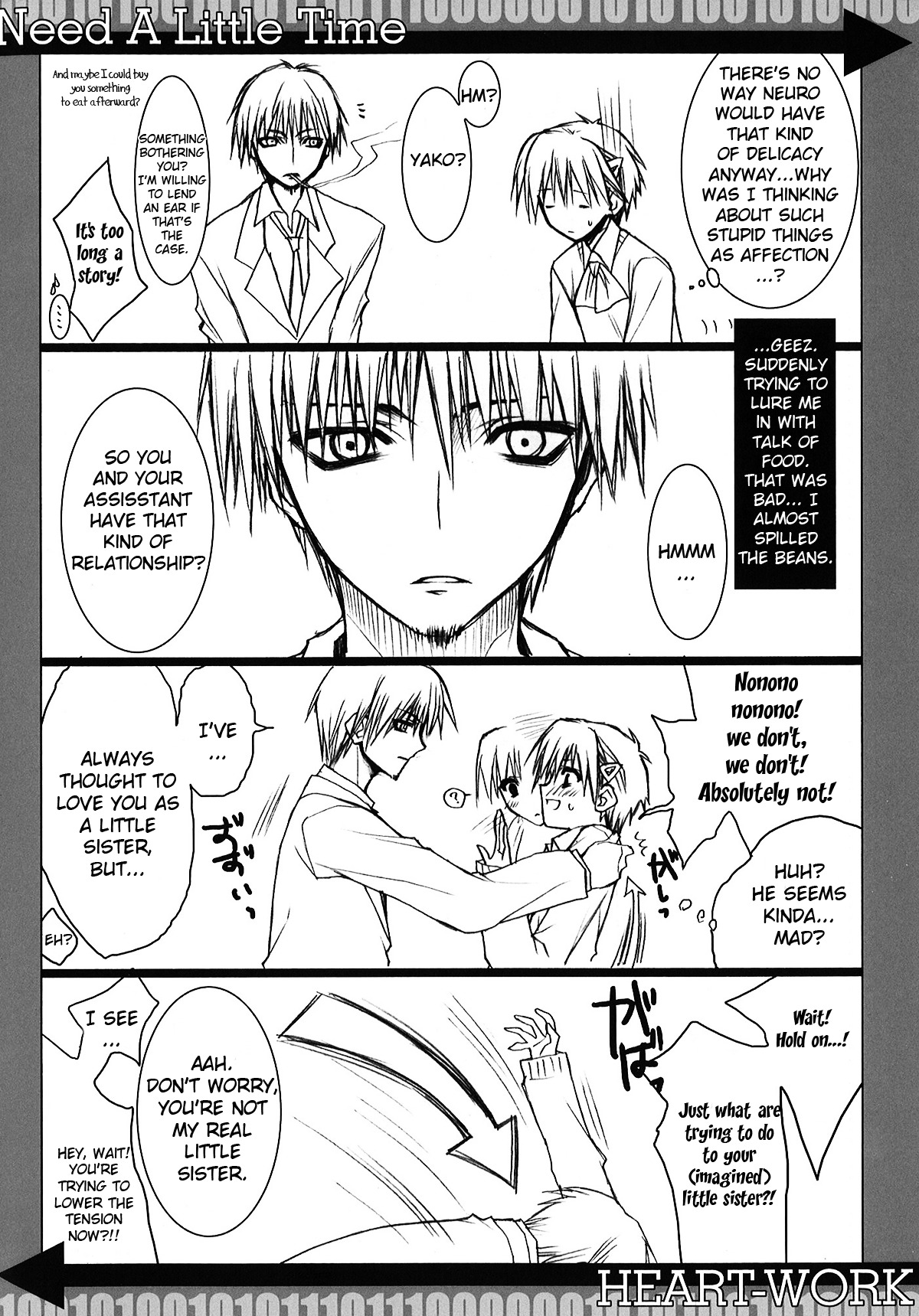 (CT9) [HEART WORK (Suzuhira Hiro)] Need A Little Time (Majin Tantei Nougami Neuro) [English] page 6 full