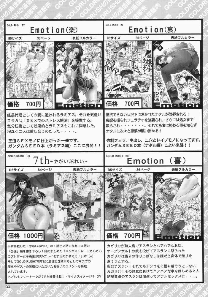 (C65) [GOLD RUSH (Suzuki Address)] Emotion (Ura) (Gundam SEED) [English] [SaHa] page 31 full