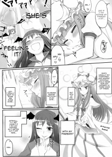 (Reitaisai 8) [Ryokucha Combo (Chameleon)] Pachu Minkan | Patchy Sleep Play (Touhou Project) [English] [U MAD] - page 10