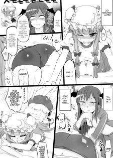 (Reitaisai 8) [Ryokucha Combo (Chameleon)] Pachu Minkan | Patchy Sleep Play (Touhou Project) [English] [U MAD] - page 6