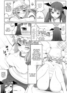 (Reitaisai 8) [Ryokucha Combo (Chameleon)] Pachu Minkan | Patchy Sleep Play (Touhou Project) [English] [U MAD] - page 7