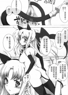 (C73) [Basutei Shower (Katsurai Yoshiaki)] SCHOOL GIRL -Fate Suzuka Arisa Gakuen Choukyou Bon- (Mahou Shoujo Lyrical Nanoha) [Chinese] - page 17