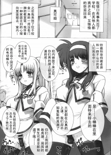 (C73) [Basutei Shower (Katsurai Yoshiaki)] SCHOOL GIRL -Fate Suzuka Arisa Gakuen Choukyou Bon- (Mahou Shoujo Lyrical Nanoha) [Chinese] - page 6