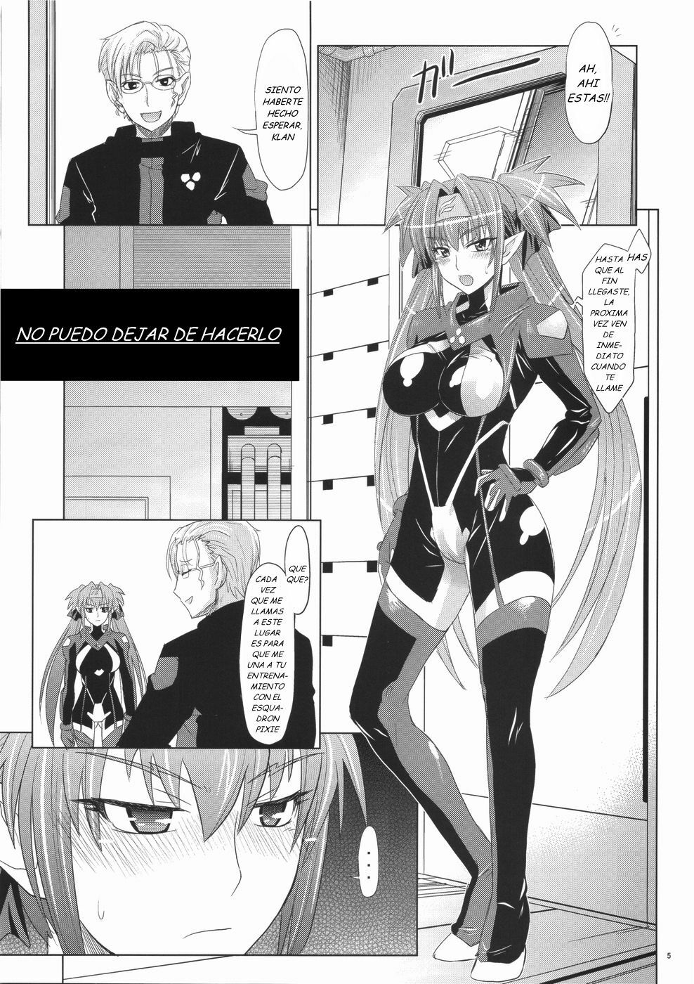 (C75) [Pe & Pi (Makinosaka Shinichi)] Sousezu ni wa Irarenai (Macross Frontier) [Spanish] [Jav.V] page 5 full