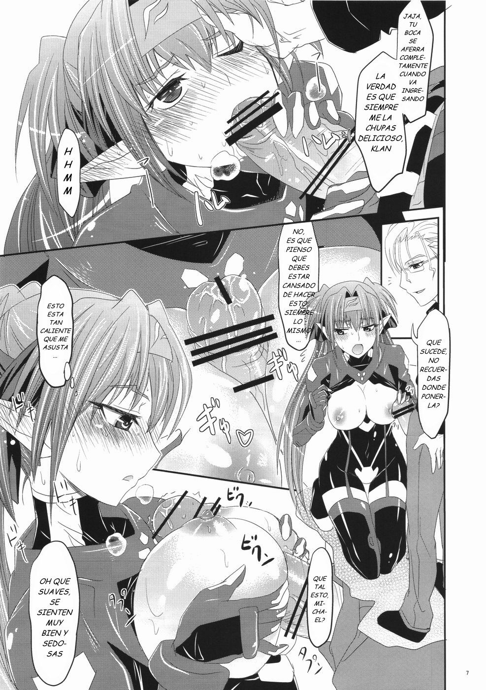 (C75) [Pe & Pi (Makinosaka Shinichi)] Sousezu ni wa Irarenai (Macross Frontier) [Spanish] [Jav.V] page 7 full