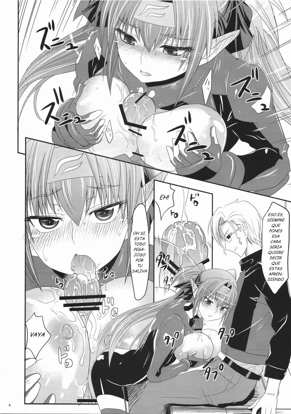 (C75) [Pe & Pi (Makinosaka Shinichi)] Sousezu ni wa Irarenai (Macross Frontier) [Spanish] [Jav.V] page 8 full