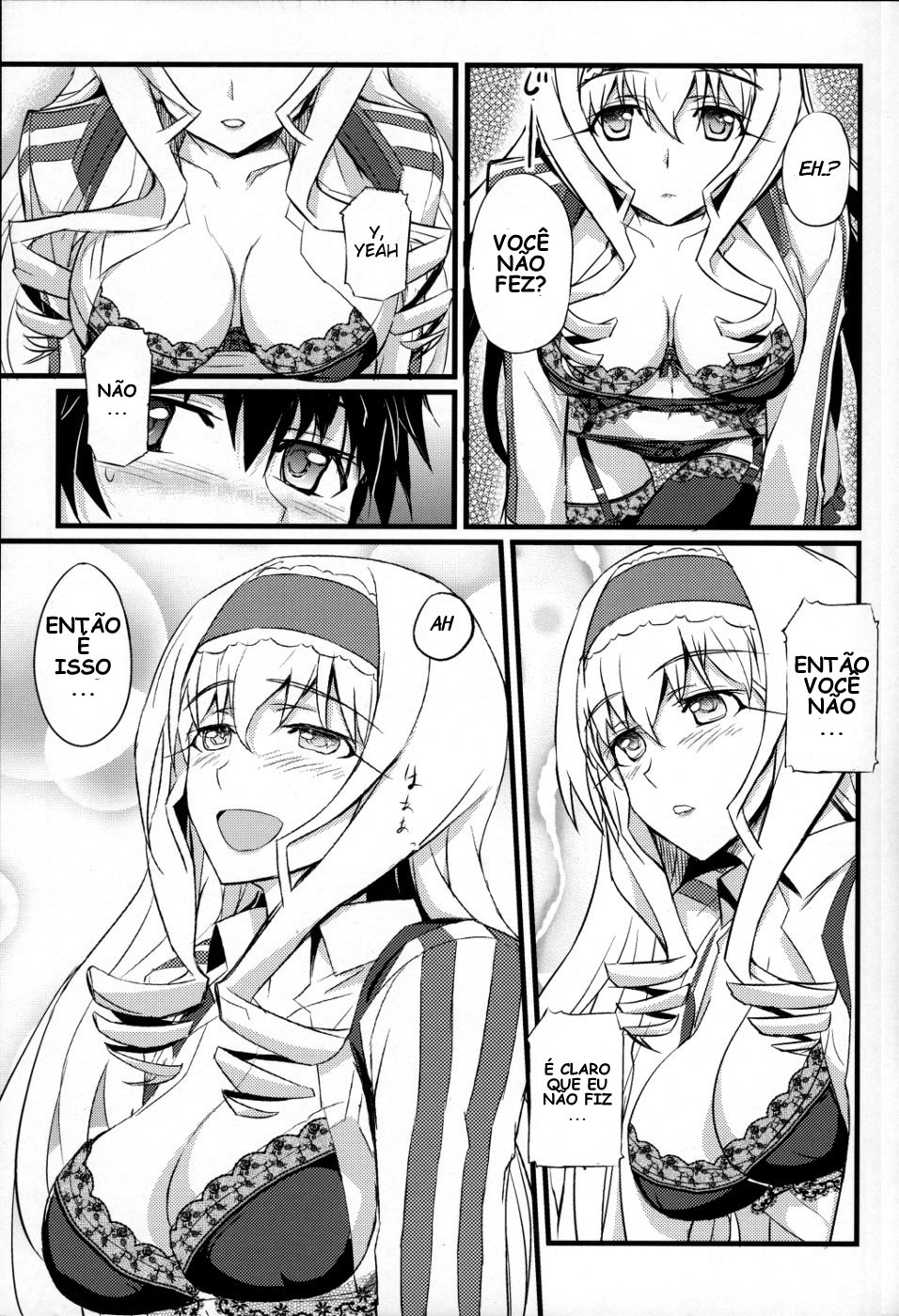 (COMIC1☆5) [FukaFuka Tenshoku (Popuran)] Cecilia no Yuuutsu (Infinite Stratos) [Portuguese] page 10 full