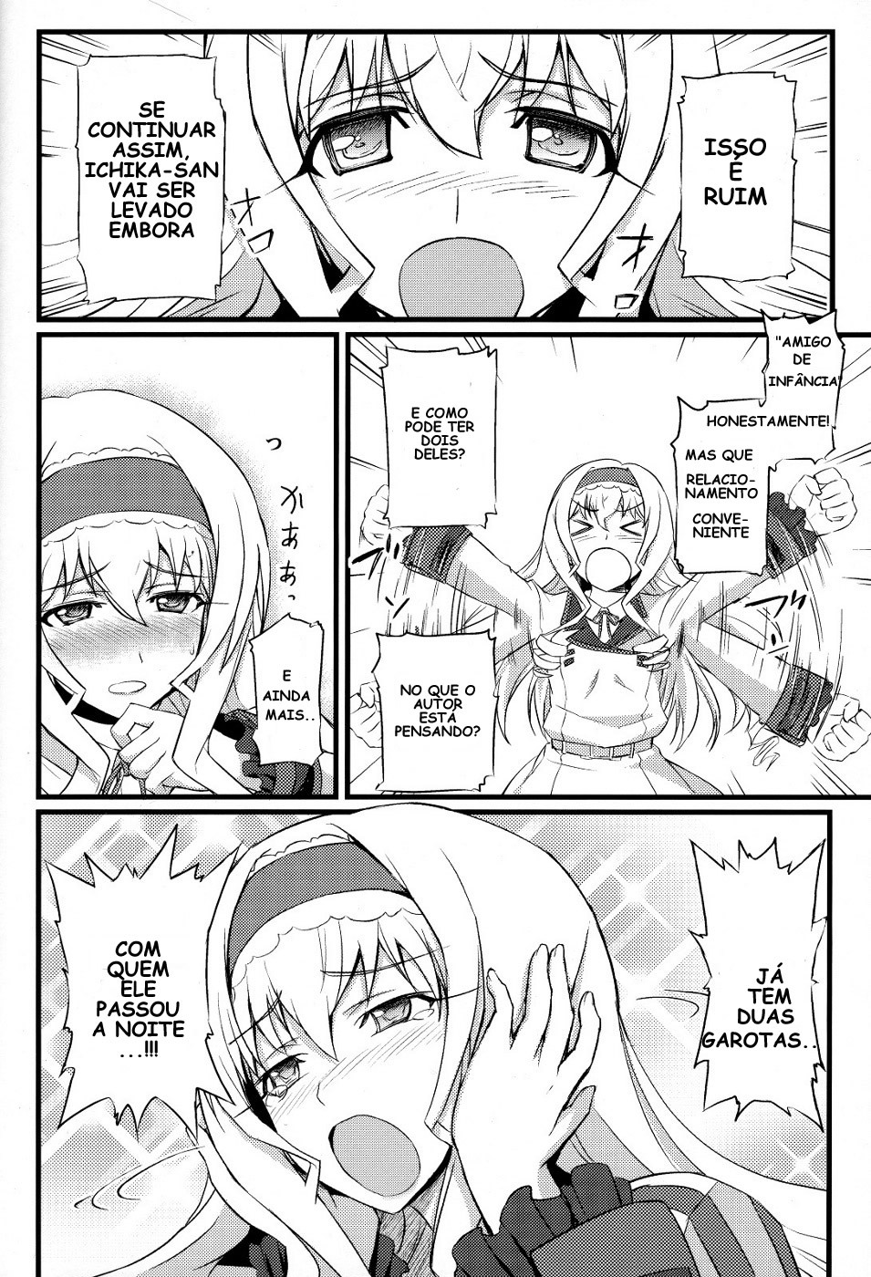 (COMIC1☆5) [FukaFuka Tenshoku (Popuran)] Cecilia no Yuuutsu (Infinite Stratos) [Portuguese] page 3 full