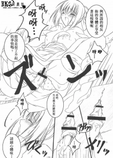 (CR36) [HINAHINA BOX (Hinapopon)] Kairaku no Utage (Fate/stay night) [Chinese] [HKG漫畫課] - page 14