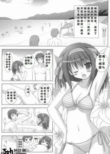 (C72) [Turning Point (Uehiro)] Harukyon no Ecchi Hon 4 (The Melancholy of Haruhi Suzumiya) [Chinese] [52H.裏.漫畫組汉化] - page 4