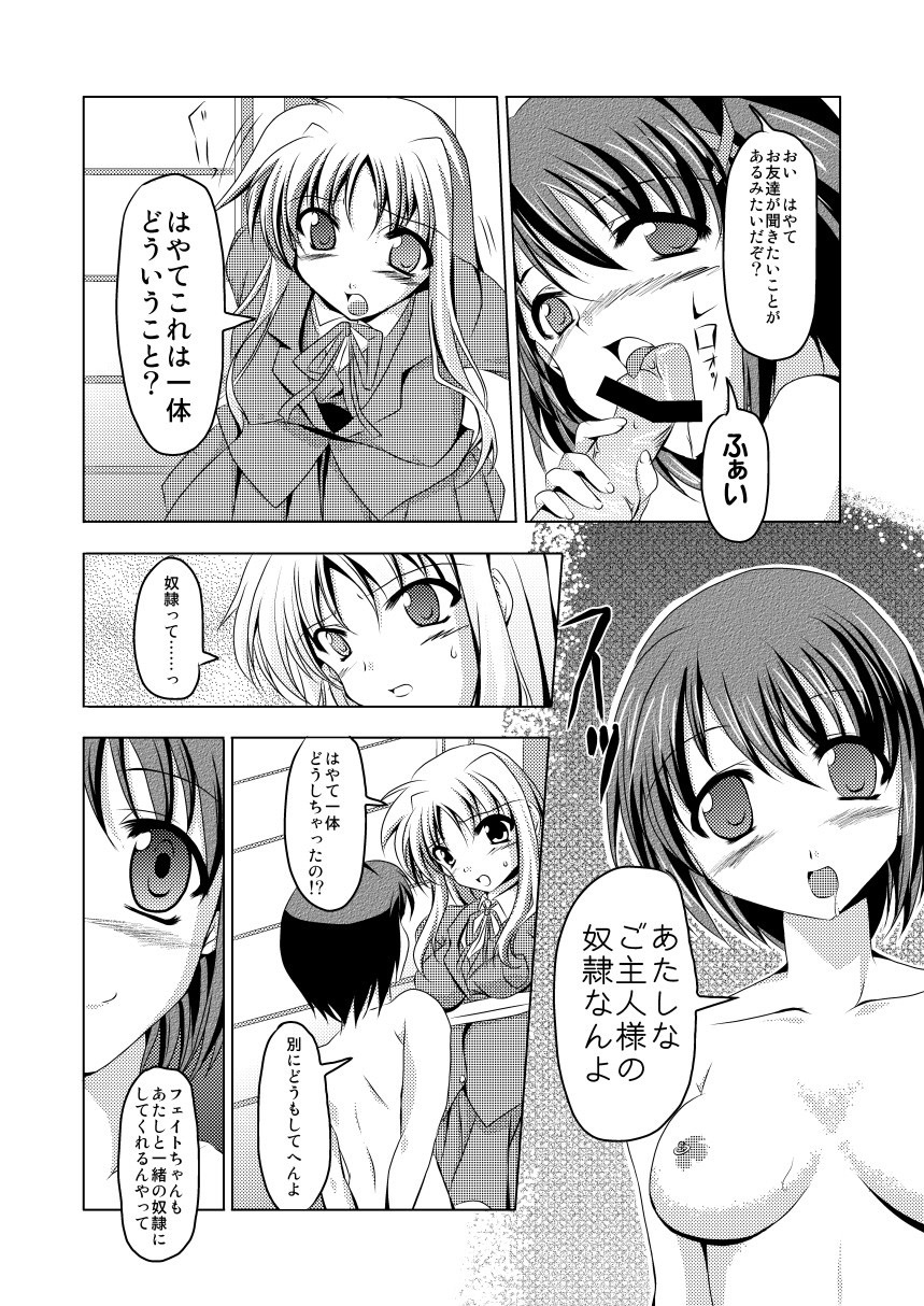 (C74) [TRICKorTREAT (Kagura Tsukune)] InSulT II (Mahou Shoujo Lyrical Nanoha) page 9 full