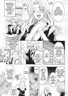 (C74) [Kurione-sha (YU-RI)] Kokuchou Enbi (Bleach) [English] {doujin-moe.us} - page 2